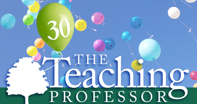 Read more about the article The Teaching Professor Newsletter Celebrates 30 Years
