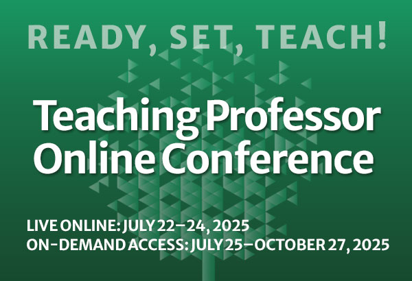 You are currently viewing Teaching Professor Online Conference