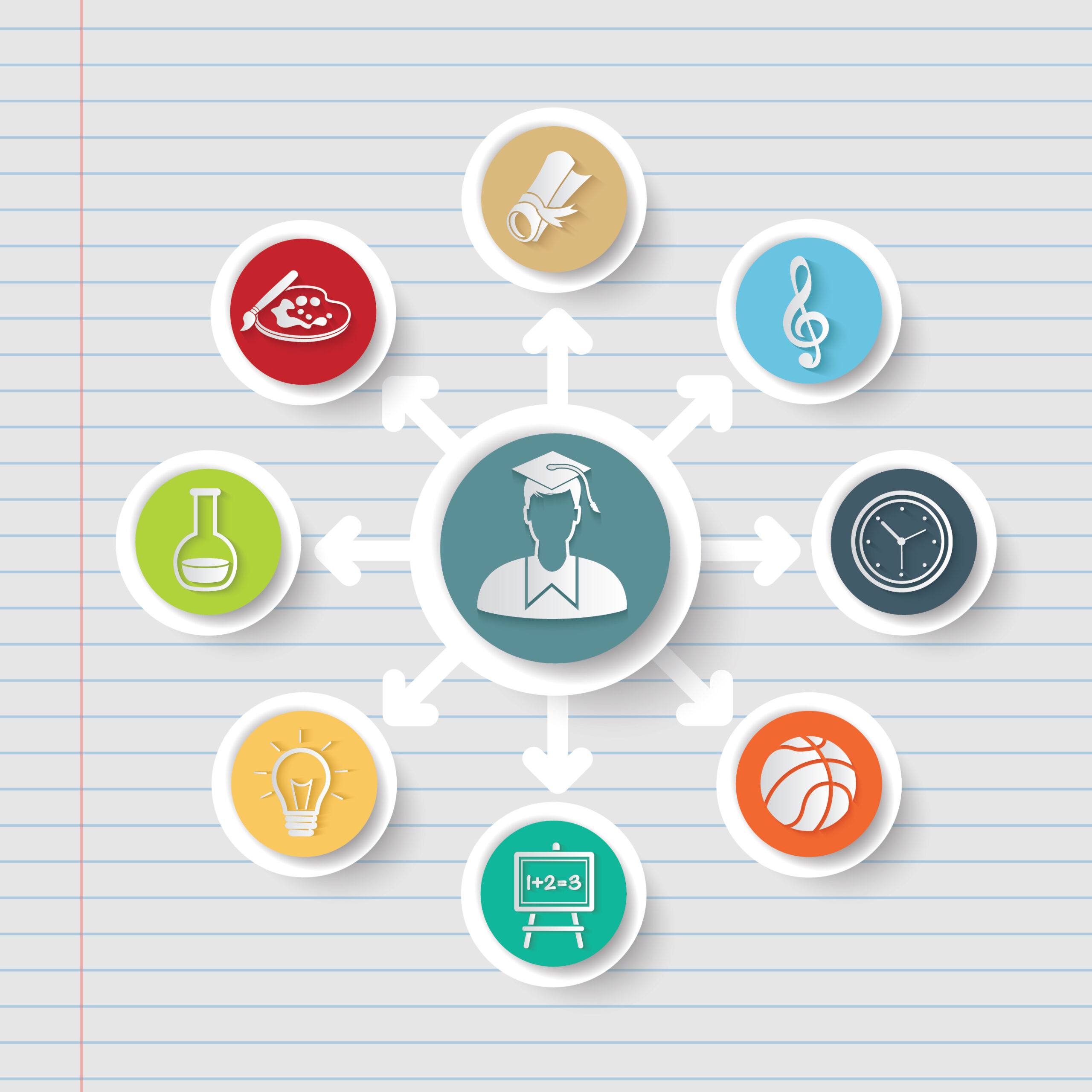 Education Infographic Vector Design