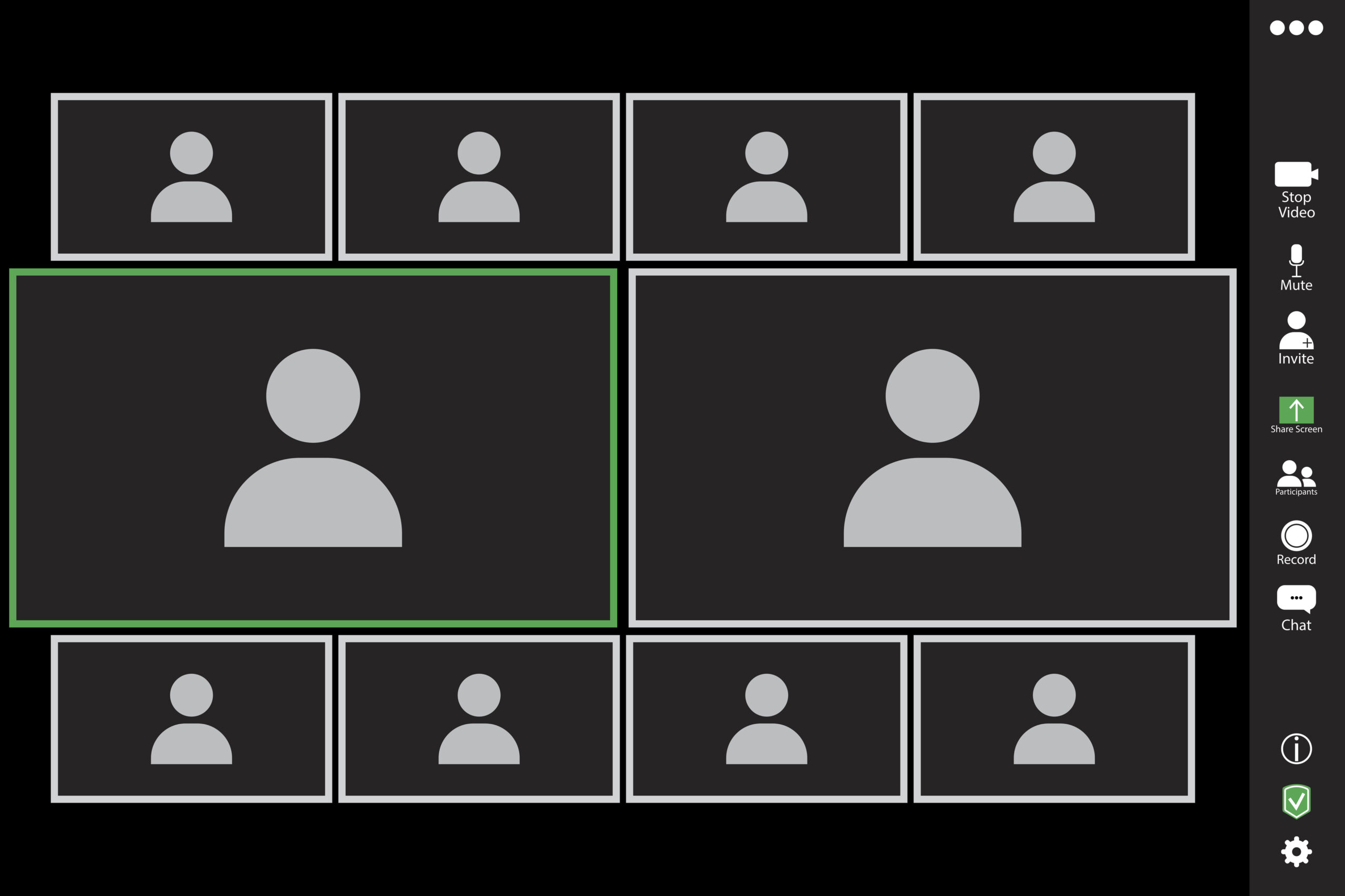 The Black Box Problem: Online classroom with no cameras on.