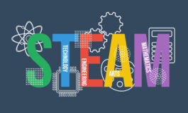 STEAM - science, technology, engineering, arts, mathematics. Education concept